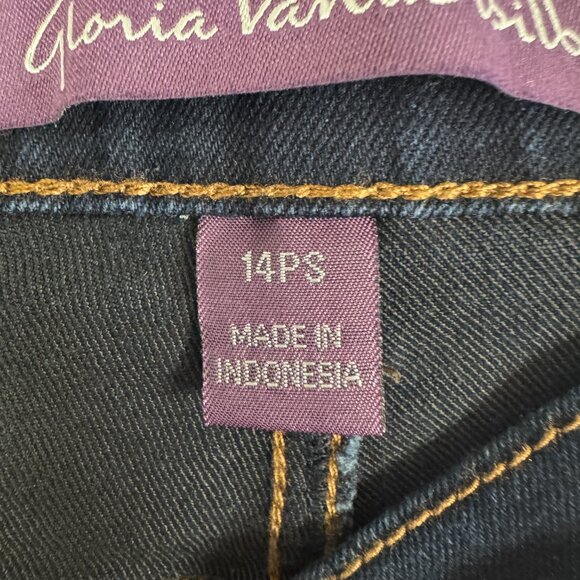 NWT Gloria  Vanderbilt Rinse Noir - 14PShort - Picture 5 of 6